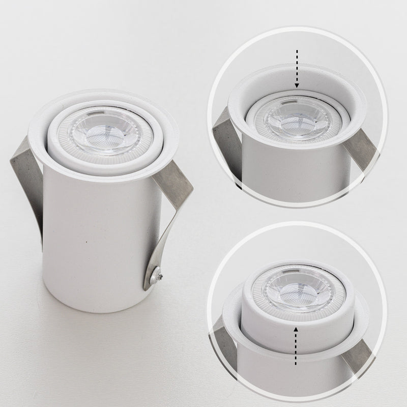 Spot de Embutir Micro borda 5cm P/ LED MR11 GU10 4445 Vettro ST2934-Vettro Lucci-Starlumen