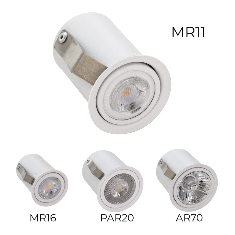 Spot de Embutir Micro borda 5cm P/ LED MR11 GU10 4445 Vettro ST2934-Vettro Lucci-Starlumen
