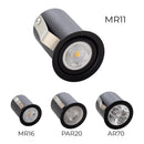Spot de Embutir Micro borda 5cm P/ LED MR11 GU10 4445 Vettro ST2934-Vettro Lucci-Starlumen