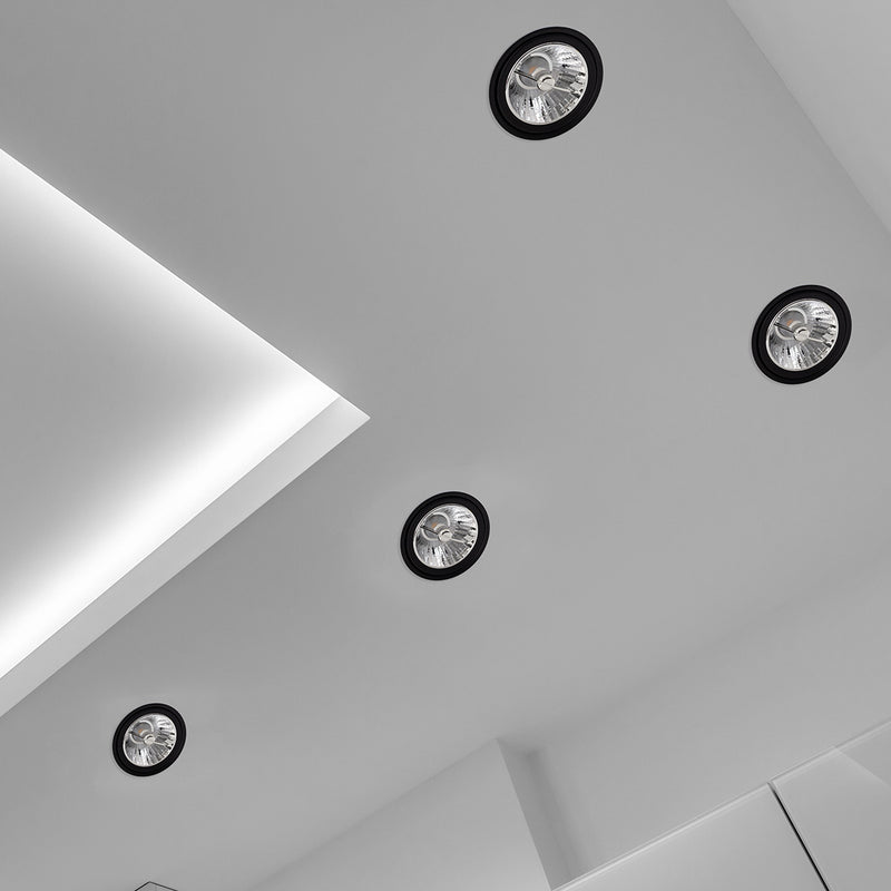 Spot de Embutir Micro borda 8cm P/ LED AR70 GU10 4448 Vettro ST2934-Vettro Lucci-Starlumen