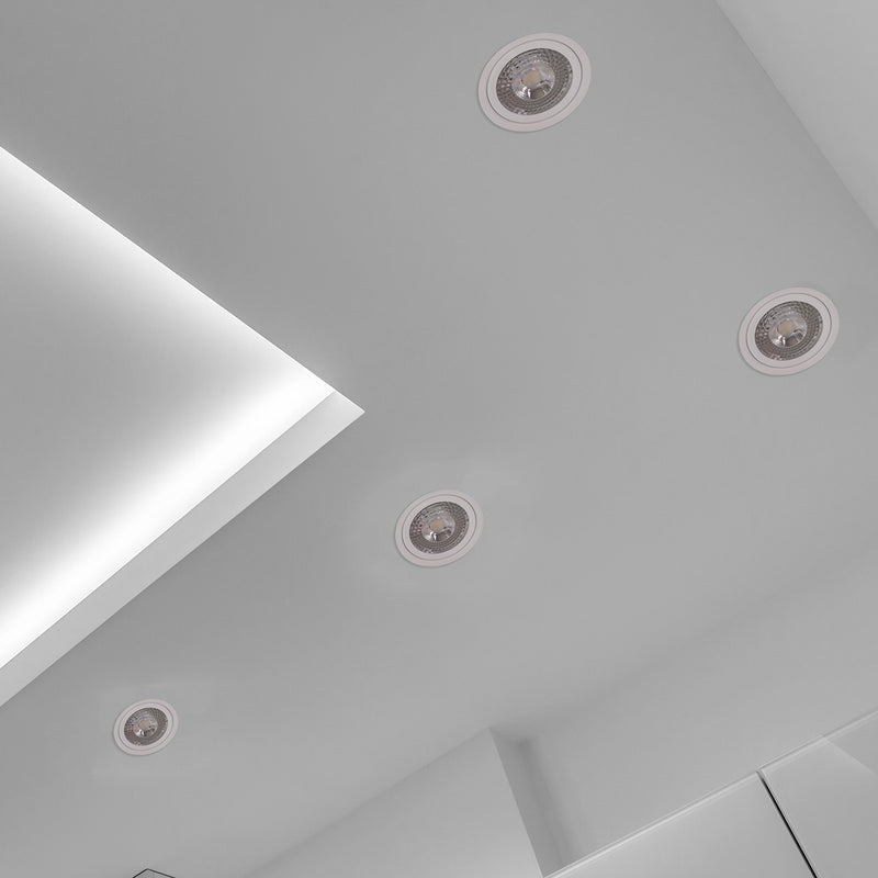 Spot de Embutir Micro borda 8cm P/ LED PAR20 E27 4447 Vettro ST2934-Vettro Lucci-Starlumen