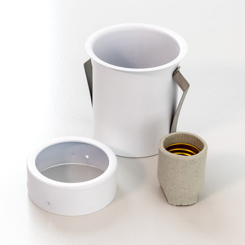 Spot de Embutir Micro borda 8cm P/ LED PAR20 E27 4447 Vettro ST2934-Vettro Lucci-Starlumen