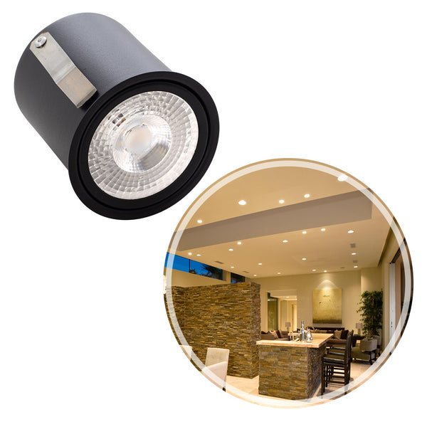 Spot de Embutir Micro borda 8cm P/ LED PAR20 E27 4447 Vettro ST2934-Vettro Lucci-Starlumen