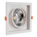 Spot de Embutir Quadrado FLEA 1XGU10 p/ Lâmpada AR111 Nordecor ST3104-Nordecor-Starlumen