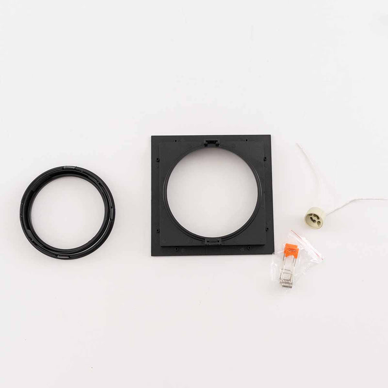 Spot de Embutir Quadrado FLEA 1XGU10 p/ Lâmpada AR111 Nordecor ST3104-Nordecor-Starlumen