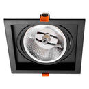 Spot de Embutir Quadrado FLEA 1XGU10 p/ Lâmpada AR111 Nordecor ST3104-Nordecor-Preto-Starlumen
