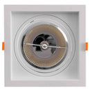 Spot de Embutir Quadrado FLEA 1XGU10 p/ Lâmpada AR111 Nordecor ST3104-Nordecor-Starlumen