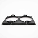 Spot de Embutir Recuado Duplo Fit Click Alumínio Preto P/ 2xAR111 ST2986-Falge-Starlumen