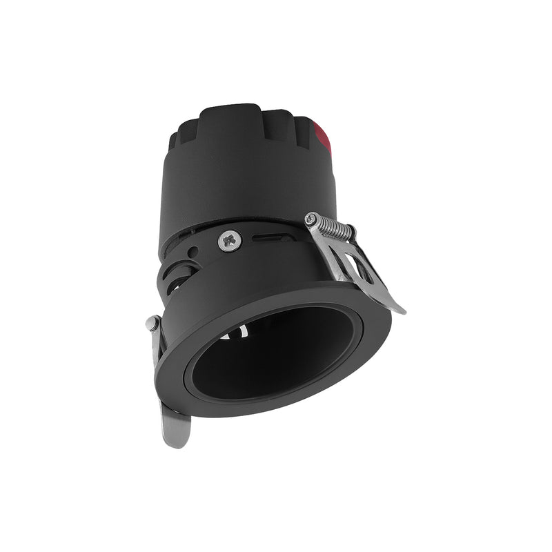 Spot LED Embutir Zagle 10W 2700K Luz Quente 24° IRC97 Preto Nordecor 6445 ST3262 spot orientável