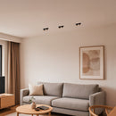 Spot LED Retrátil Embutir Aiva Duo NoFrame 2x7W 2700K IRC97 Nordecor ST3056-Preto-Nordecor-Starlumen