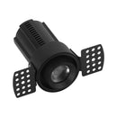 Spot LED Retrátil Embutir Aiva NoFrame 7W 2700K IRC97 Nordecor ST3056-Preto-Nordecor-Starlumen