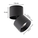 Spot LED Split Sobrepor Articulável 15W Branco Quente 3000K 840lm 36° IRC80 Luminatti ST3129