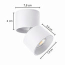 Spot LED Split Sobrepor Articulável 15W Branco Quente 3000K 840lm 36° IRC80 Luminatti ST3129
