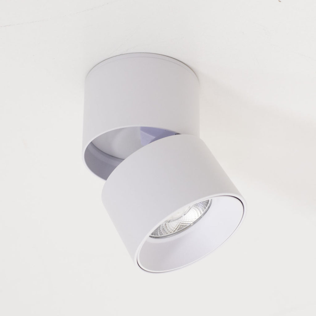 Spot LED Split Sobrepor Articulável 7W Branco Quente 3000K 525lm 36° I