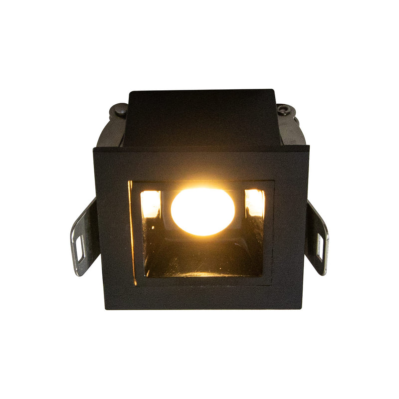 Spot LED de Embutir Calli 1 Foco 2W 3000k Preto Bella Iluminação ST3221 spot preto branco quente