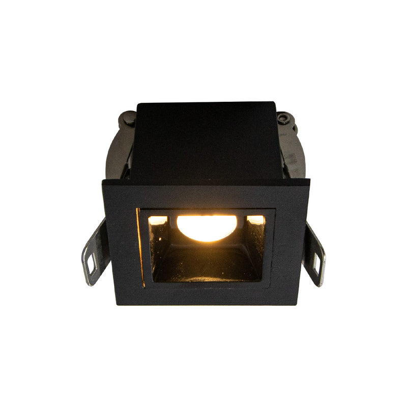 Spot LED de Embutir Calli 1 Foco 2W 3000k Preto Bella Iluminação ST3221 