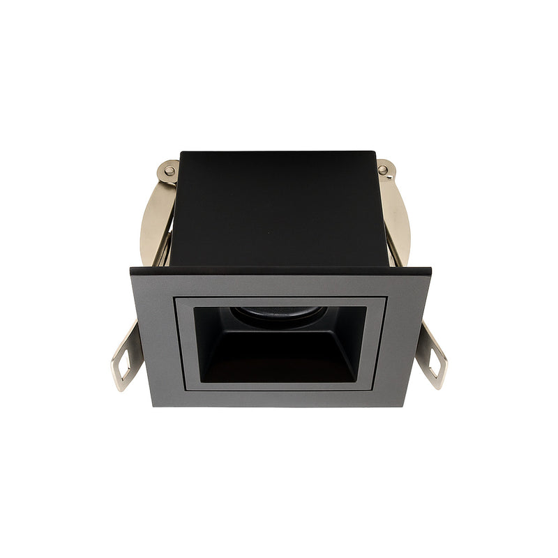 Spot LED de Embutir Calli 1 Foco 2W 3000k Preto Bella Iluminação ST3221