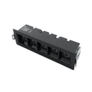 Spot LED de Embutir Calli 5 Focos 10W 3000k Preto Bella Iluminação ST3221 