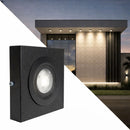 Spot Luminária Slim Sobrepor Teto Beiral Alumínio LED 7W Luz Neutra Externo ST3250