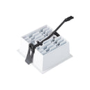 Spot Luminaria de Embutir Teto Powerus 18W Luz Quente IRC90 24° Nordecor 6381 ST2988 detalhe spot 