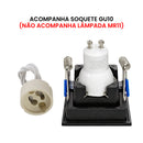 Spot Plafon de Embutir Articulado PRO11 1 Foco p/ Lâmpada MR11 ST3294 - Preto ou Branco