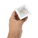Spot Plafon de Embutir Articulado PRO11 1 Foco p/ Lâmpada MR11 ST3294 - Preto ou Branco