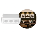 Spot Triplo Embutir Direcionável LED 6W 35° 4000K IRC90 Nordecor 6790 ST3266