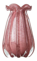 Vaso Frufru De Murano Rosa para Mesa 13x22cm DK0034 ST2247-BTC Decor-Starlumen
