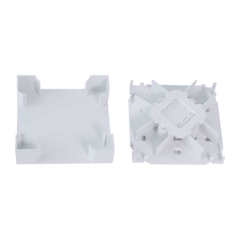 Arandela Trevo 4 Fachos Ajustáveis LED 4W Branco Quente Gaya ST2900