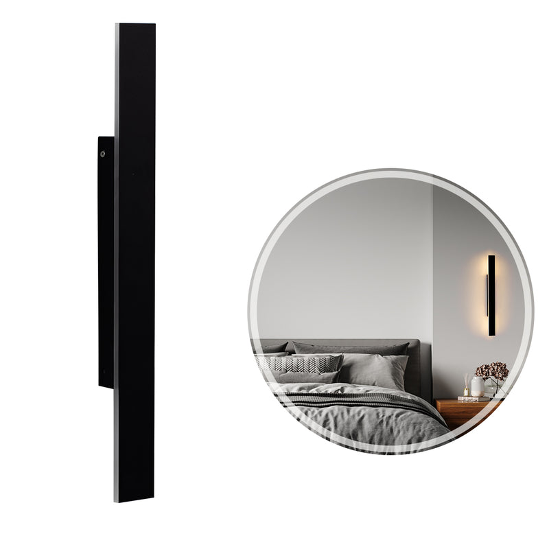 Arandela Barra LED Preta 3000K 20W IP65 1000lm HM84394 OPUS ST2937