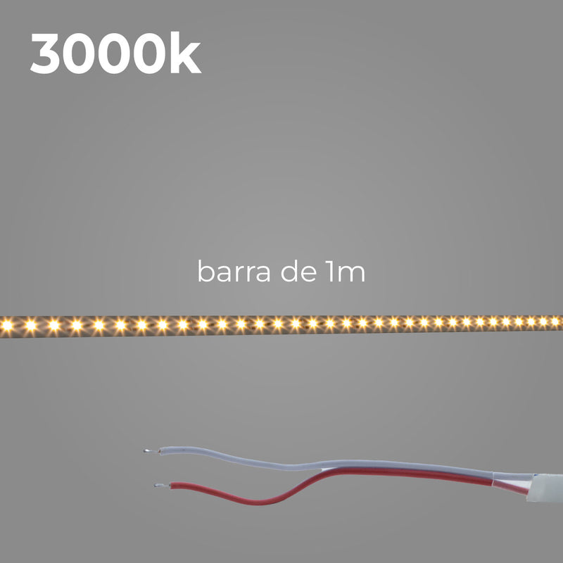 Barra Rígida de LED Adesiva 100cm 12V 15W 3000K Delis ST2926