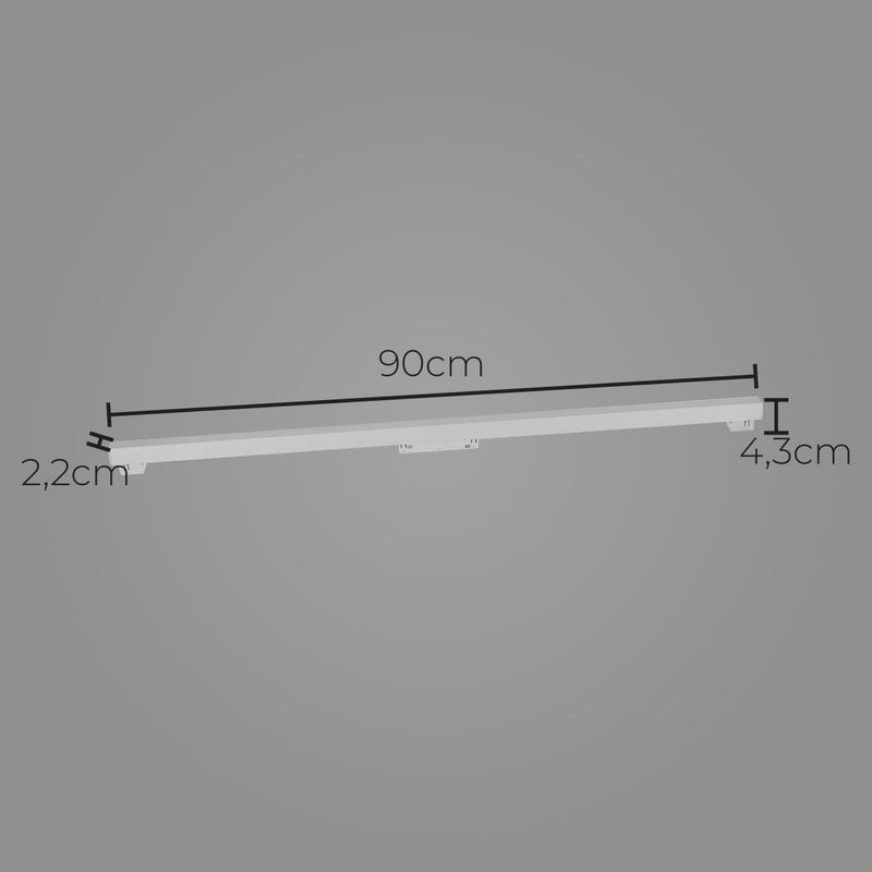 Luminária Difusa Magnética 24W C. Superior P/ Perfil K20 DS9957 Delis ST2802