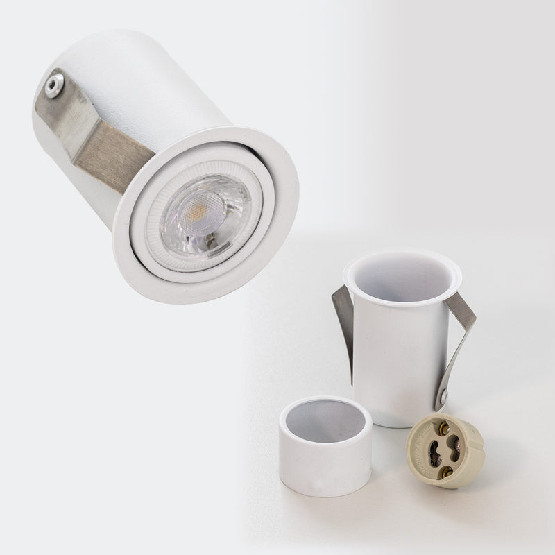 Spot de Embutir Micro borda 5cm P/ LED MR11 GU10 4445 Vettro ST2934