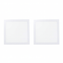 kit 2 Painel Plafon Led 40w Embutir 40x40cm 3000k St1453-Painéis Led-Starlumen