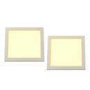 kit 2 Painel Plafon Led 40w Embutir 40x40cm 3000k St1453-Painéis Led-Starlumen