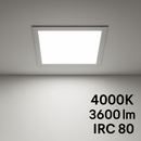 kit 2 Painel Plafon Led 40w Embutir 40x40cm 4000k St1453-Starlumen-