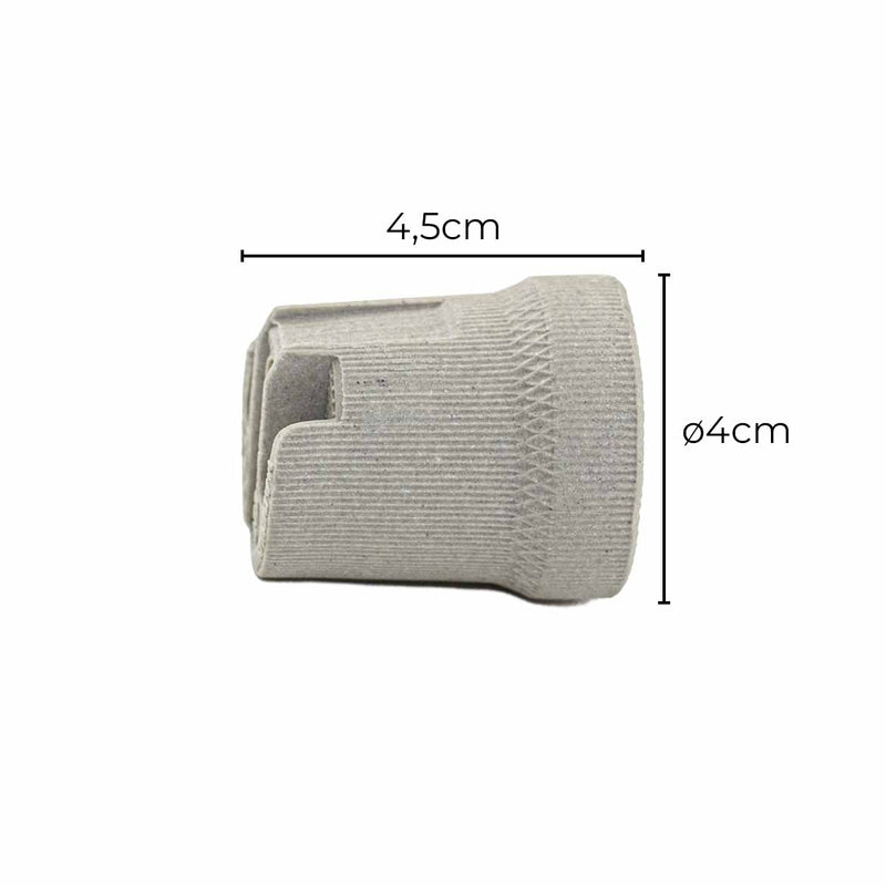 kit de 100 Soquete E27 de Porcelana p/ Lâmpada Base E27 ST794-Starlumen-Starlumen