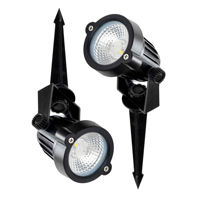 kit de 2 Espetos Para Jardim LED 5W 3000k 60° DS3053 DELIS ST2971-Delis-Starlumen