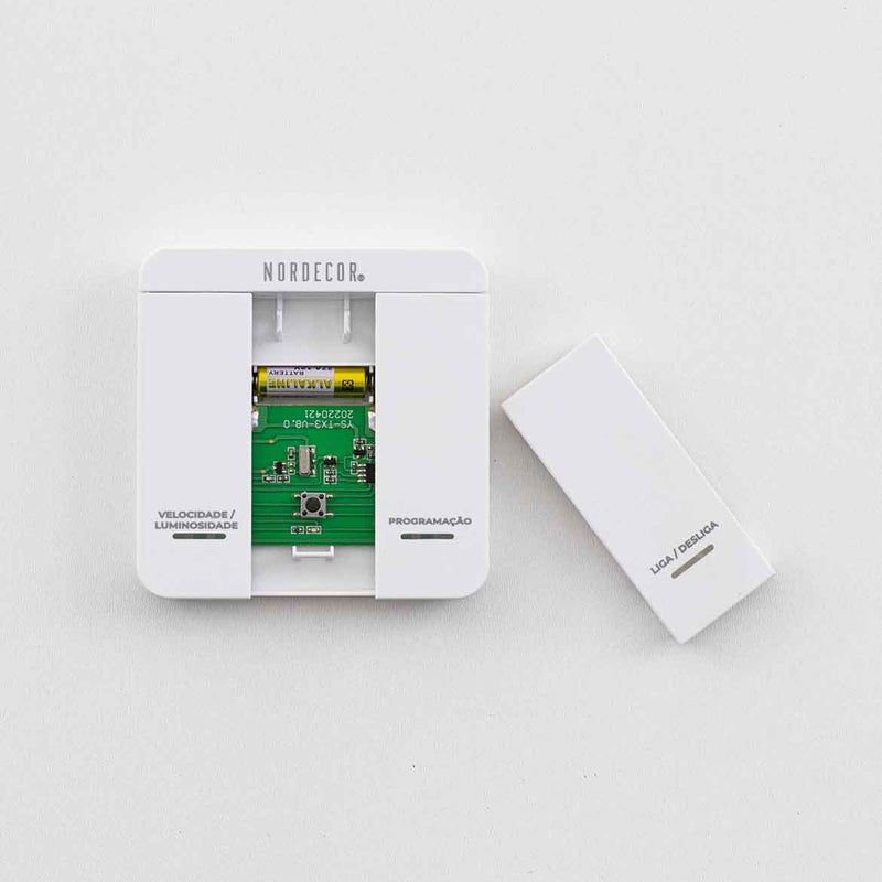 Controlador Multifuncional Nordecor A Pilha P/ Fita LED Sequencial 7106