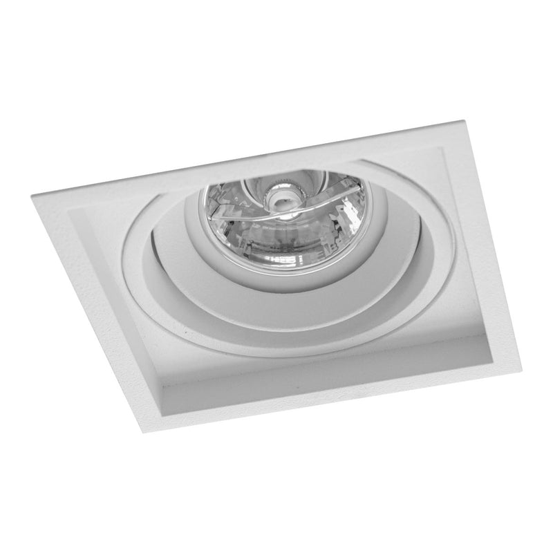 Spot Embutir Orientável Recuado p/ LED AR70 GU10 Interlight IL4703 ST2852