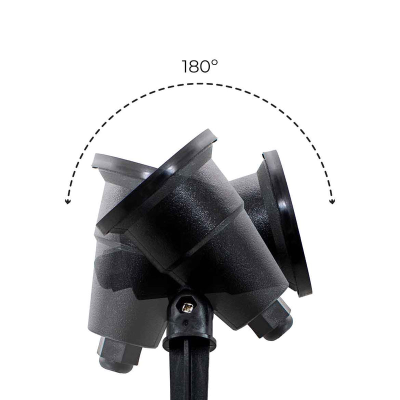 Espeto de Jardim 7W 120° Branco Quente 630lm IP67 87401 ST2966