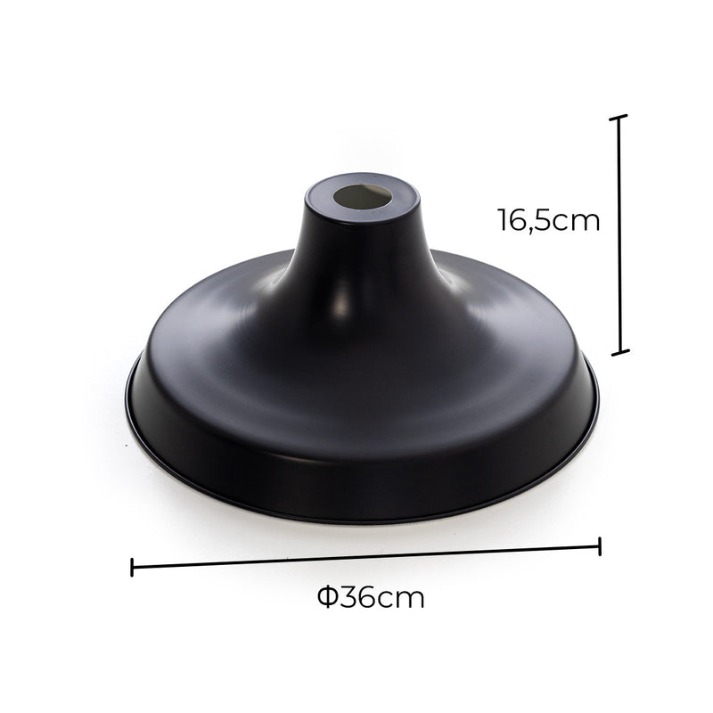 Pendente Tratto Preto P/ LED 1XE27 OP027 Bella Iluminação ST2932