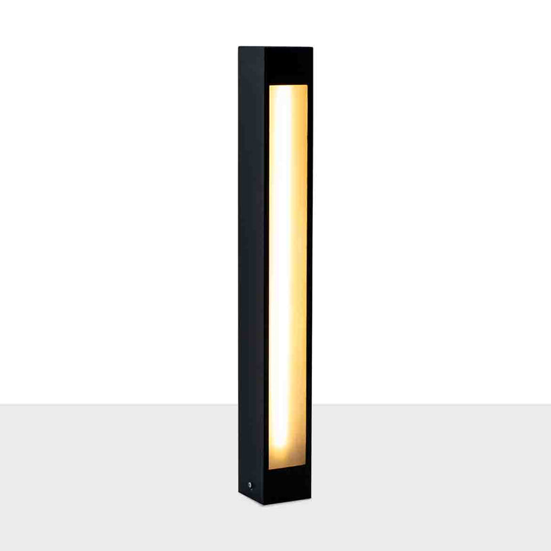 Poste Balizador de Jardim Externo + LED Tubular T8 60cm Starlumen ST2946