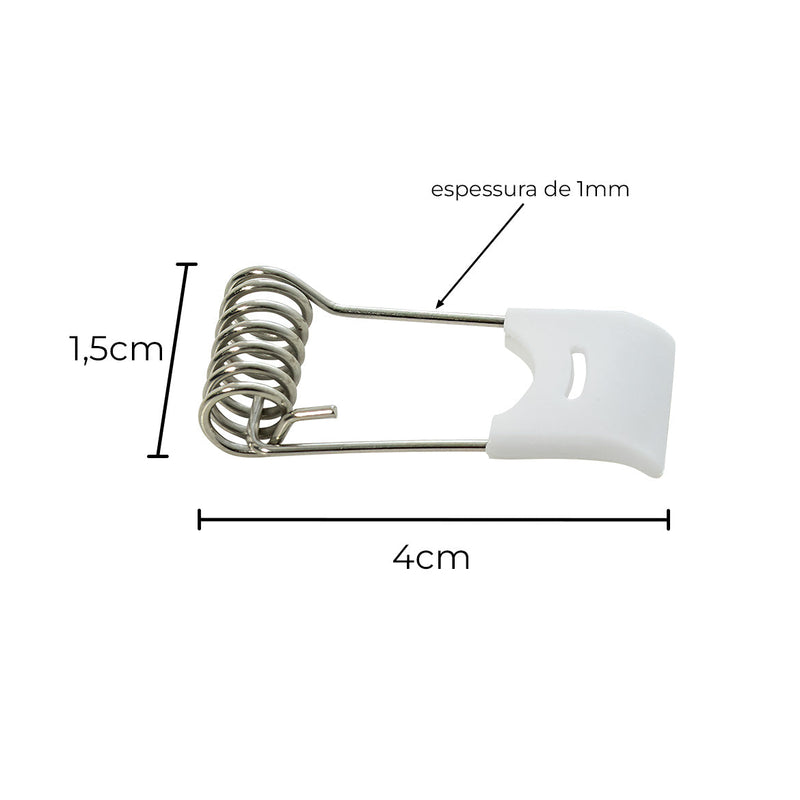 Presilha De Mola P/ Luminárias Embutidas Kit 100 Peças ST2928