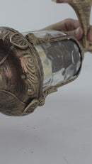 Arandela Colonial Alumínio E27 Retro Ouro Velho OV-AC243P-P St243p