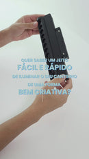 Luminária Difusa Linear K20 12W Superior P/ Trilho Magnético DS9956 Delis ST2801