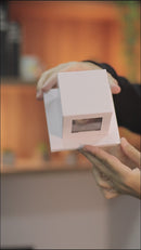 Arandela Box Cubo Pequena 1 Facho Parede Muro St1319