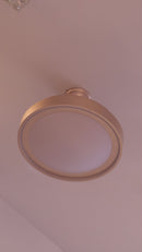 Plafon LED Air Gold Multicor C/ Ventilador 4 Pás Retráteis 60W 85599 / 88378 OPUS ST2915