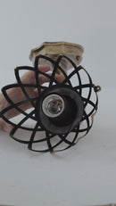 Arandela Colonial Alumínio Vintage Retro Ouro Velho OV-AC804P St804p