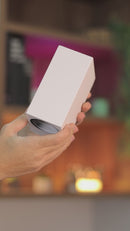 Arandela Dots Square Branco (C)9.5Cm (L)7.2Cm (A)15Cm  2Xgu10 Mr16 - DL162W2 - Bella Iluminação